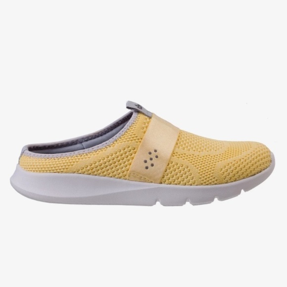 Spenco Halsey Slide Shoes Pale Banana Yellow Women’s Size 9 - Picture 1 of 6